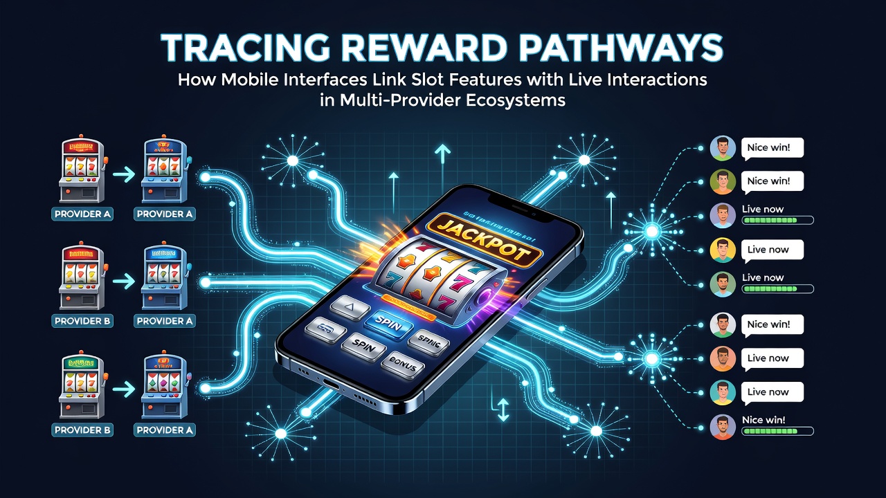 Mobile Schnittstellen in Slot-Spielen und Live-Interaktionen in einem Multi-Provider-Ökosystem